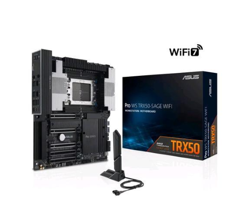 ASUS PRO WS TRX50-SAGE WIFI SCHEDA MADRE FORM SSI CEB CHIPSET AMD TRX50 SOCKET sTR5 WI-FI 7